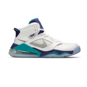 RARE Air Jordan Mars 270 Grape white purple teal leather upper mens size 13